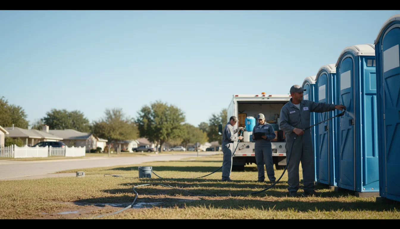 Long-Term Portable Toilet Rental in Fort Sill, OK near me